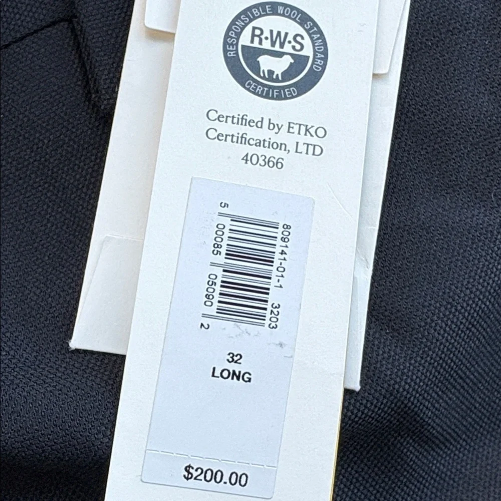 NWT Banana Republic Signature Italian Hopsack Suit Pant Men’s Sz 32L (#809141)
